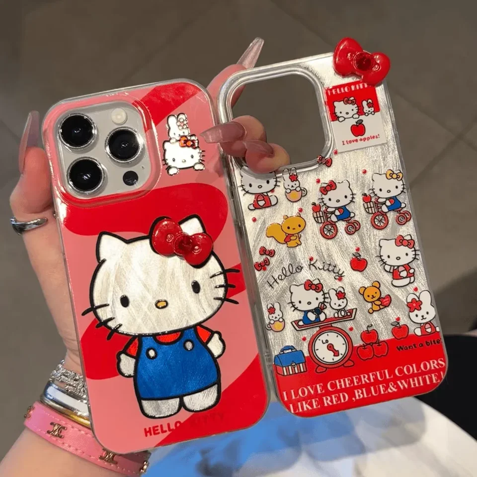 Prípad pre Samsung Galaxy S25 S24 S23 Ultra S22 S21 plus S24FE S23FE S21FE S20FE A30 A02 A25 A24 A33 A06 Cover Cover Cover Cute Hello Kitty