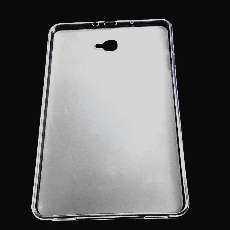 Prípad pre Samsung Galaxy Tab A6 10.1 2016 SM-T580 SM-T585 Priehľadný mäkký TPU TABLE TABLE SOCKOPPROUT ORFECTION SHELL+