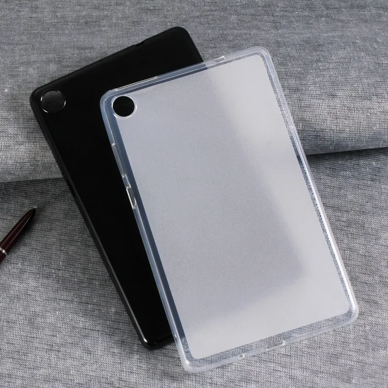 Prípad pre tab tab M8 HD TB-8505 8,0 palca prípady mäkké priehľadné vodotesné TPU Tablet Cover pre Lenovo M8 Bumper Funda Capa