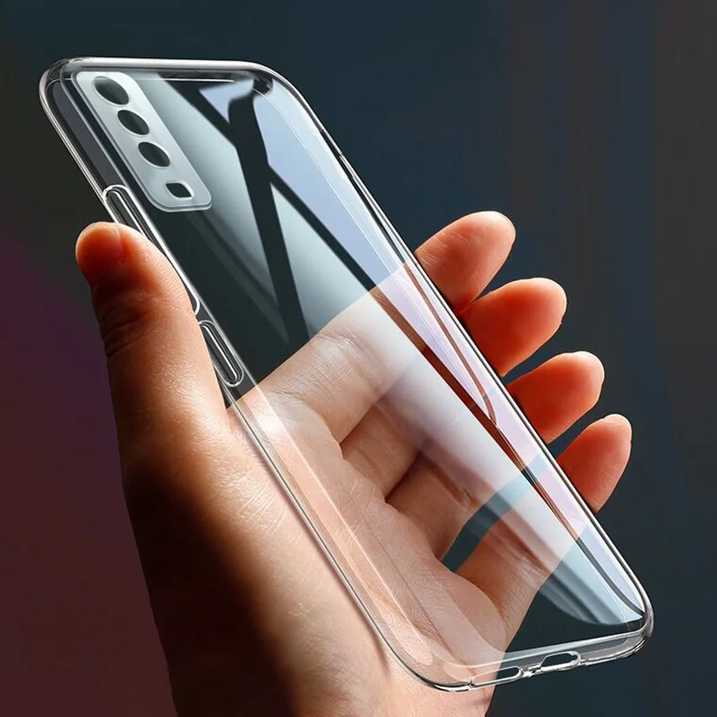 Prípad pre Vivo V2043 V2032 V2026 V2029 V2027 V2037 V2052 V2042 V2048 V2054 Kryt mäkký priehľadný priehľadný silikónový telefón