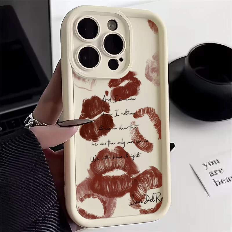 Prípad pre Xiaomi 13T Pro Cases Poco F5 Case Sexy Girl Red Lips Puzdro pre Xiaomi Mi 13 12 11 Lite 5G 14 12T POCO X5 X3 PRO F3 Cover