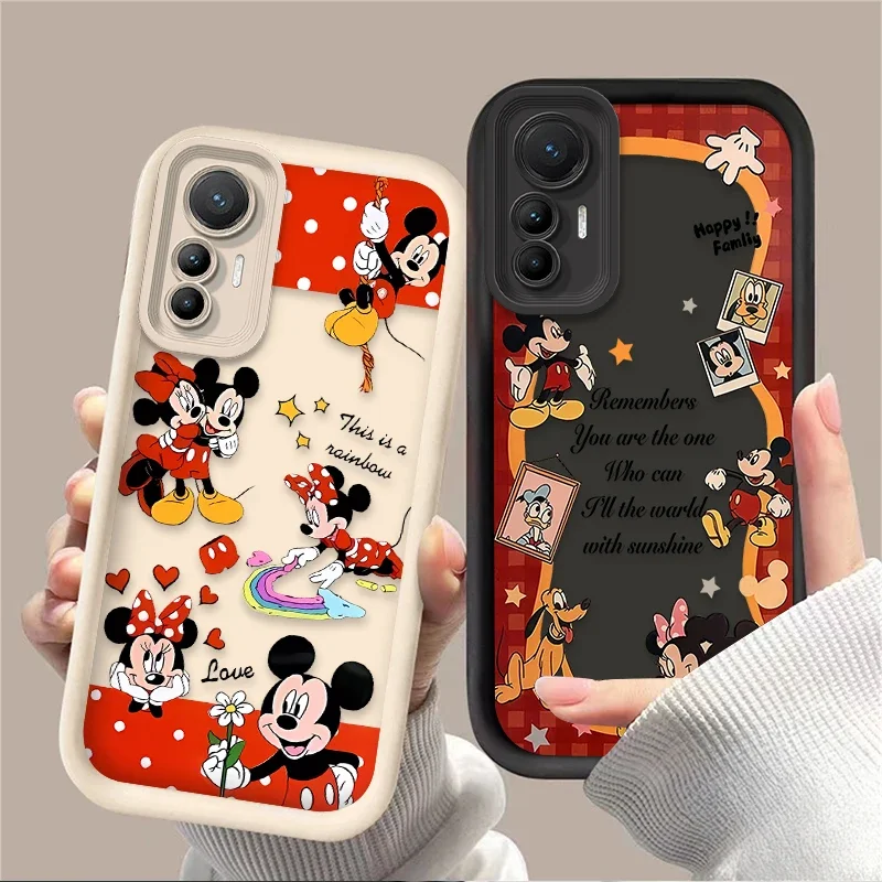 Prípad pre Xiaomi 14T 11T 13T 12T 13 12 11 LITE 5G NE POCO X6 X5 F6 F5 F3 X4 GT X3 NFC M5S C65 M6 Pro Disney Mickey Minnie Rainbow