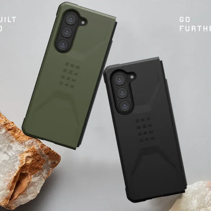 Prípad série civilných meteoritov pre Samsung Galaxy Z Fold3 Z Fold4 Z Fold5 UA Shatter-rezistentné puzdro krycie puzdro