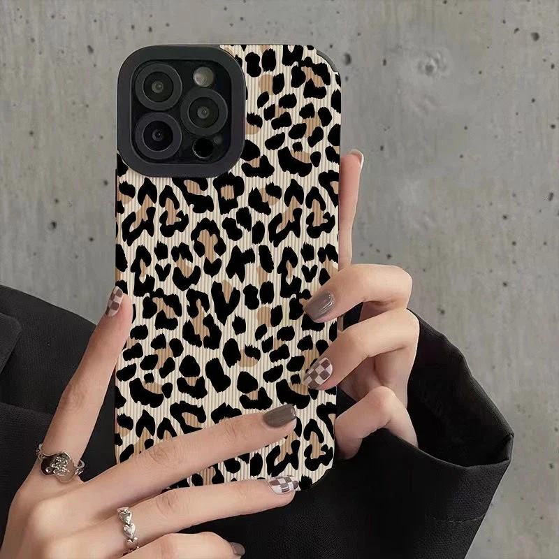 Prípad telefónu Leopard pre iPhone 11 Pro Max iPhone 12 Pro Max iPhone 13 Pro Max iPhone 14 Pro Max iPhone 15 Pro Max.