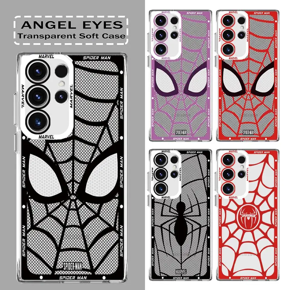 Prípad telefónu Marvel Spiderman pre Samsung Galaxy A71 A31 A03 A02 A10S A30 A03S A05S A20S A50 A51 A04 A04 A03
