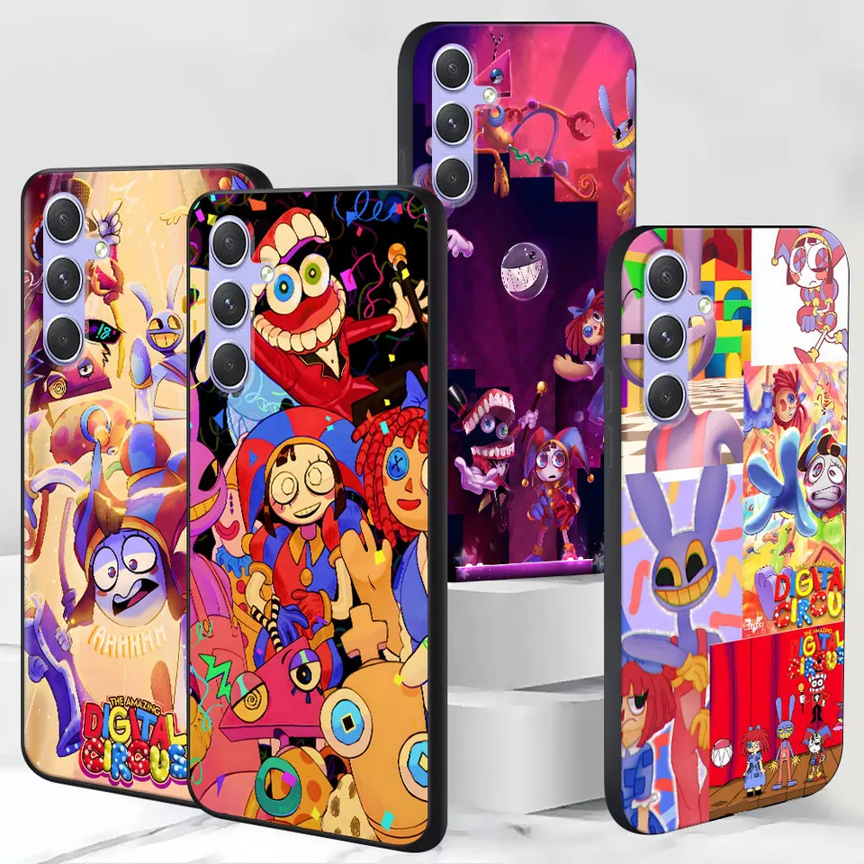 Prípad úžasného digitálneho cirkusu Jax pre Samsung Galaxy A51 A53 A54 A31 A52 A12 A13 A21S A22 A32 A11 A11 A22 A33 A41 TPU TPU
