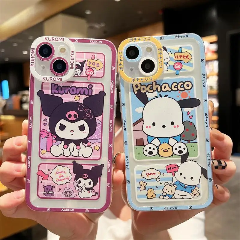 Prípadové krytie pre Huawei Honor 90 Lite X9A 5G X7B X8B X9B Y9 Prime 2019 Nova 3i 5t 6 7 9 SE P40 Lite P30 Pro Shell Cute Kuromi