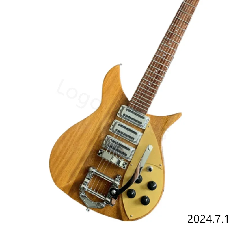 Prírodná farba 6 struny Rickenback Electric Guitar Roger Limit 6 String Ricken Guitarra