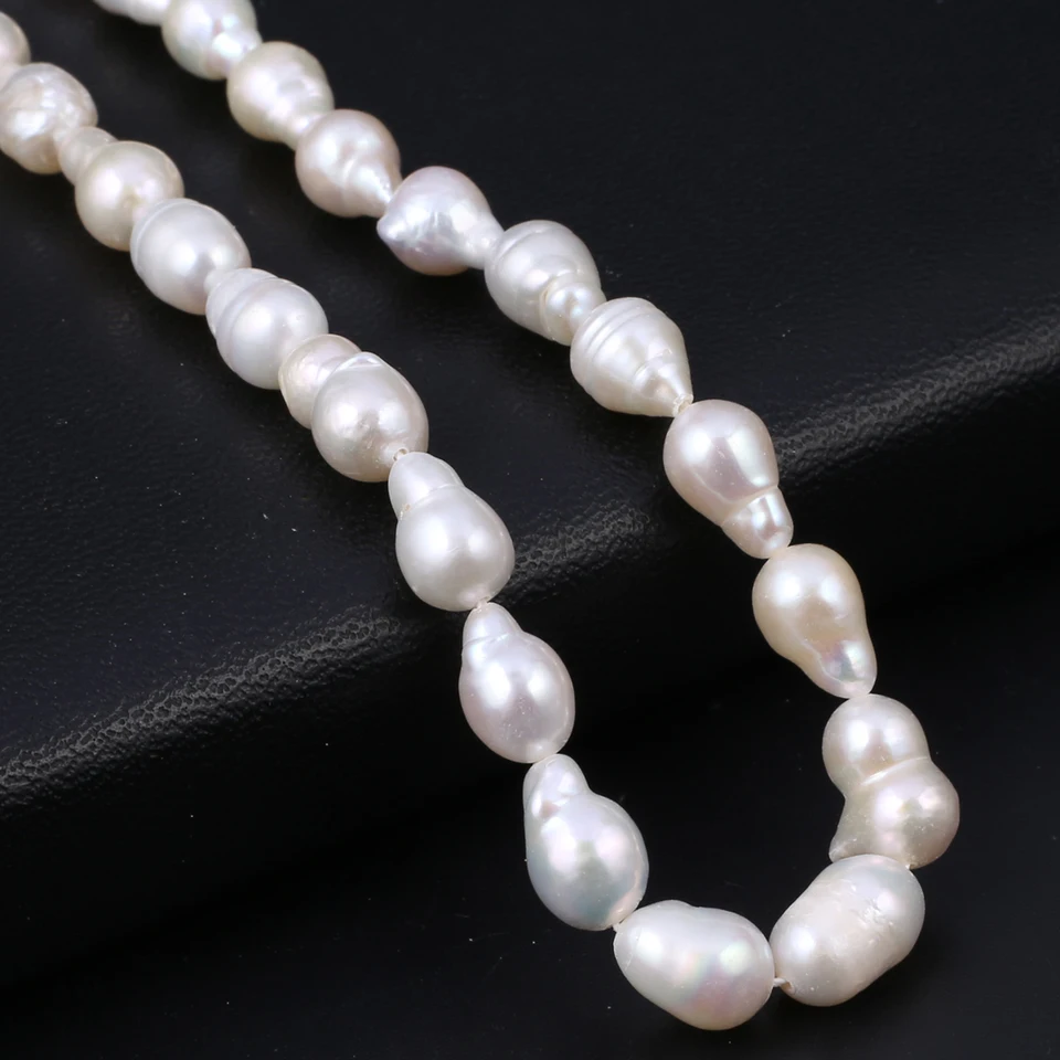 Prírodné 100% skutočné perlové korálky Nedravé tvary prírodné barokové perlové korálky na výrobu darčekov pre náramok DIY Jewerly náhrdelník