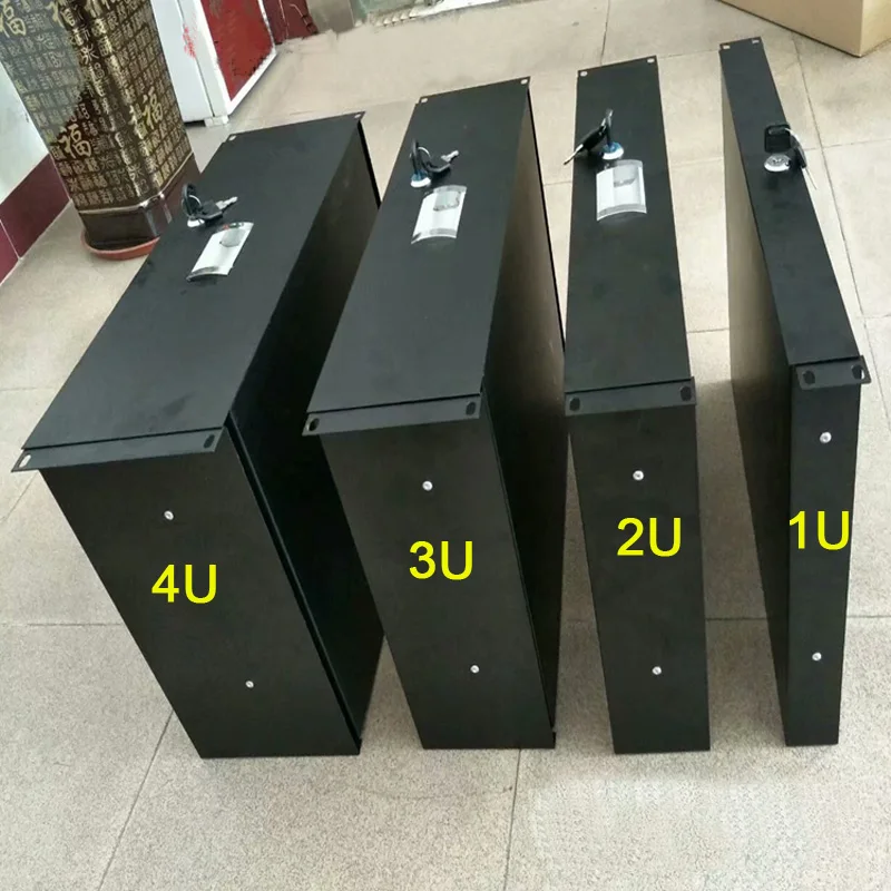 Príslušenstvo letového puzdra 1U/2U/3U/4U Štandardná zásuvka skrinky 19 palcov Racking Rackers zásuvky letovej zásuvky
