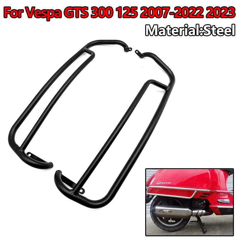 Príslušenstvo Ngine Bumper Guard Bar Bar Boe Frame Protector pre Vespa GTS 300 125 GTS300 GTV300 GTS 300 125 2007-2022 2023