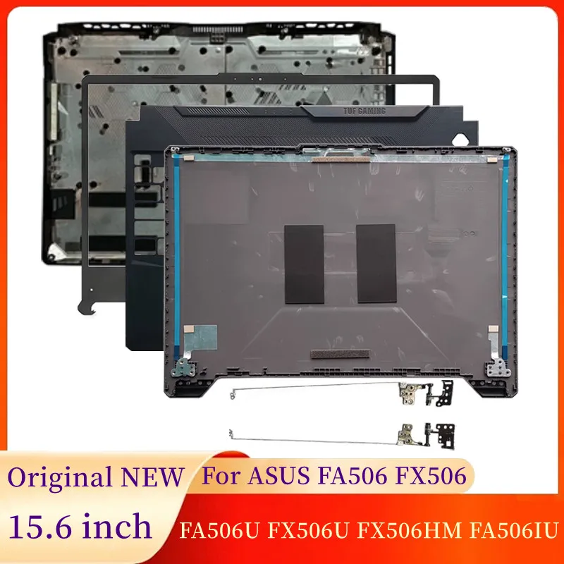 Príslušenstvo pre notebook LCD zadný kryt predného rámu Bezel Hinges Palmrest Spodné puzdro pre ASUS FA506 U FX506 U FX506HM FX506IU NAPOJE