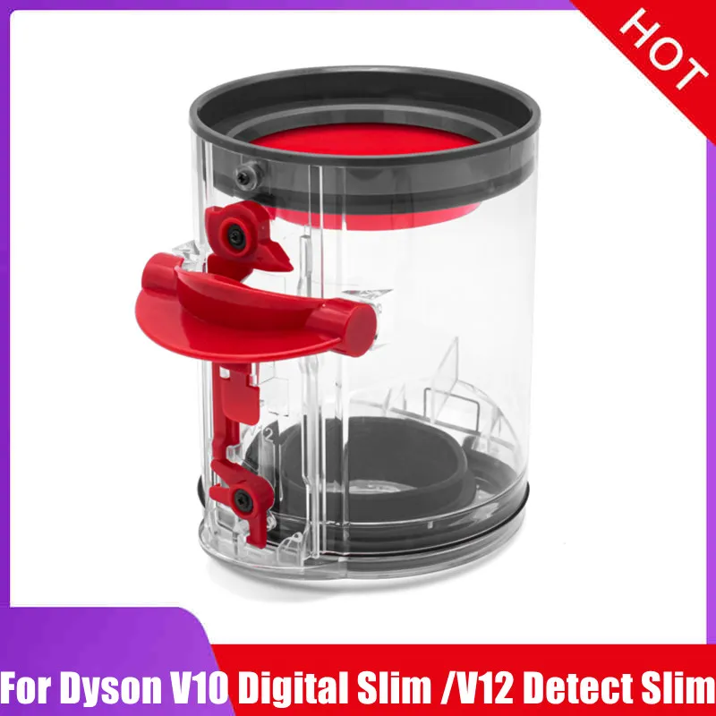 Príslušenstvo pre prachový bin pre Dyson V10 Digital Slim /V12 Detect Slim Valkuum Parts náhradný prachový vedro
