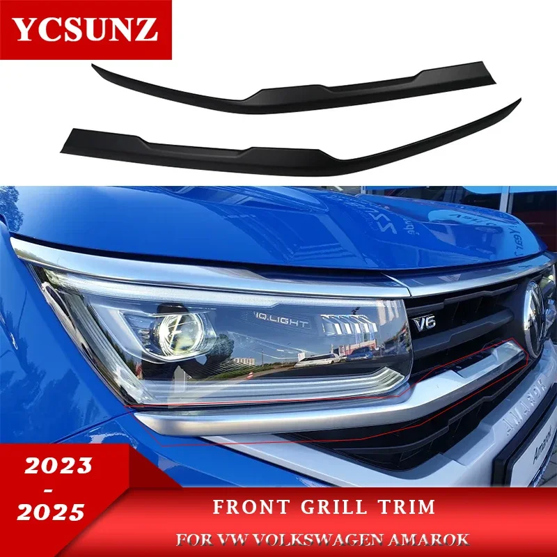 Príslušenstvo pre predné grilovanie ABS pre VW Volkswagen amarok 2023 2024 2025