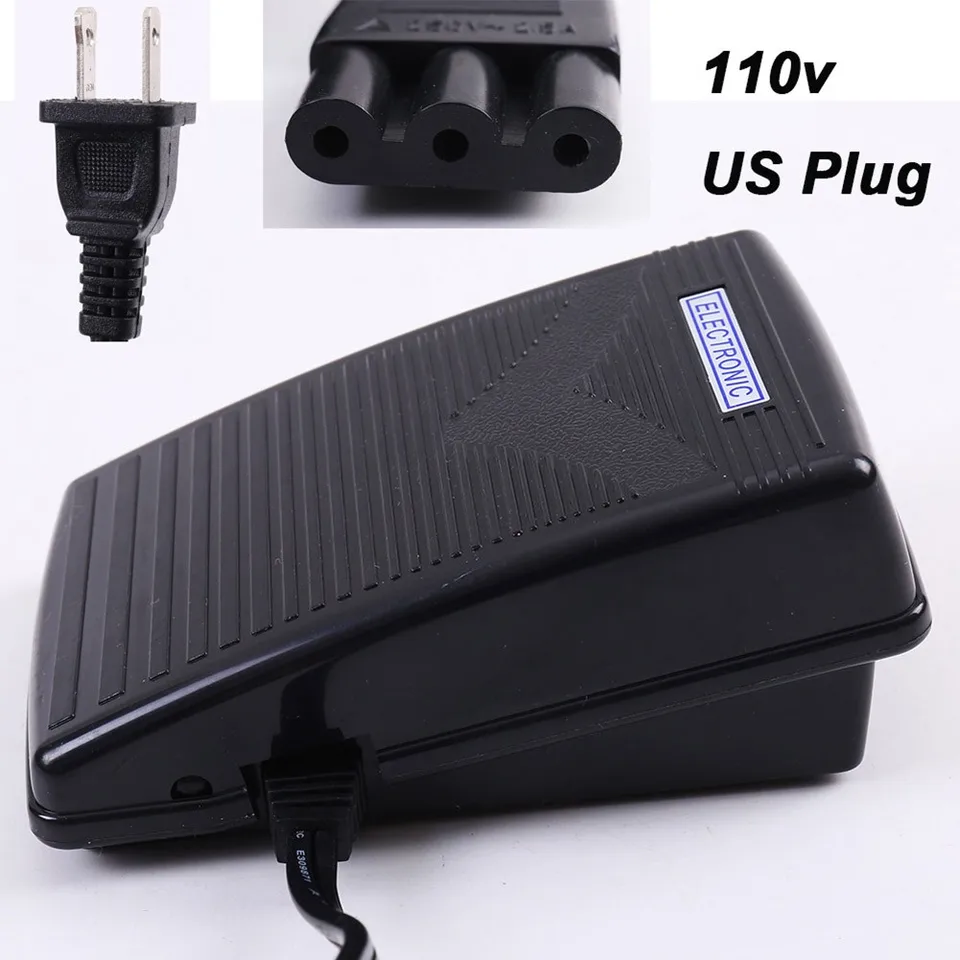 Príslušenstvo šijacieho stroja Foot Pedal Speed ​​Controller Control Ovládač pre speváka brata Baby Lock Ellnajanome Viking