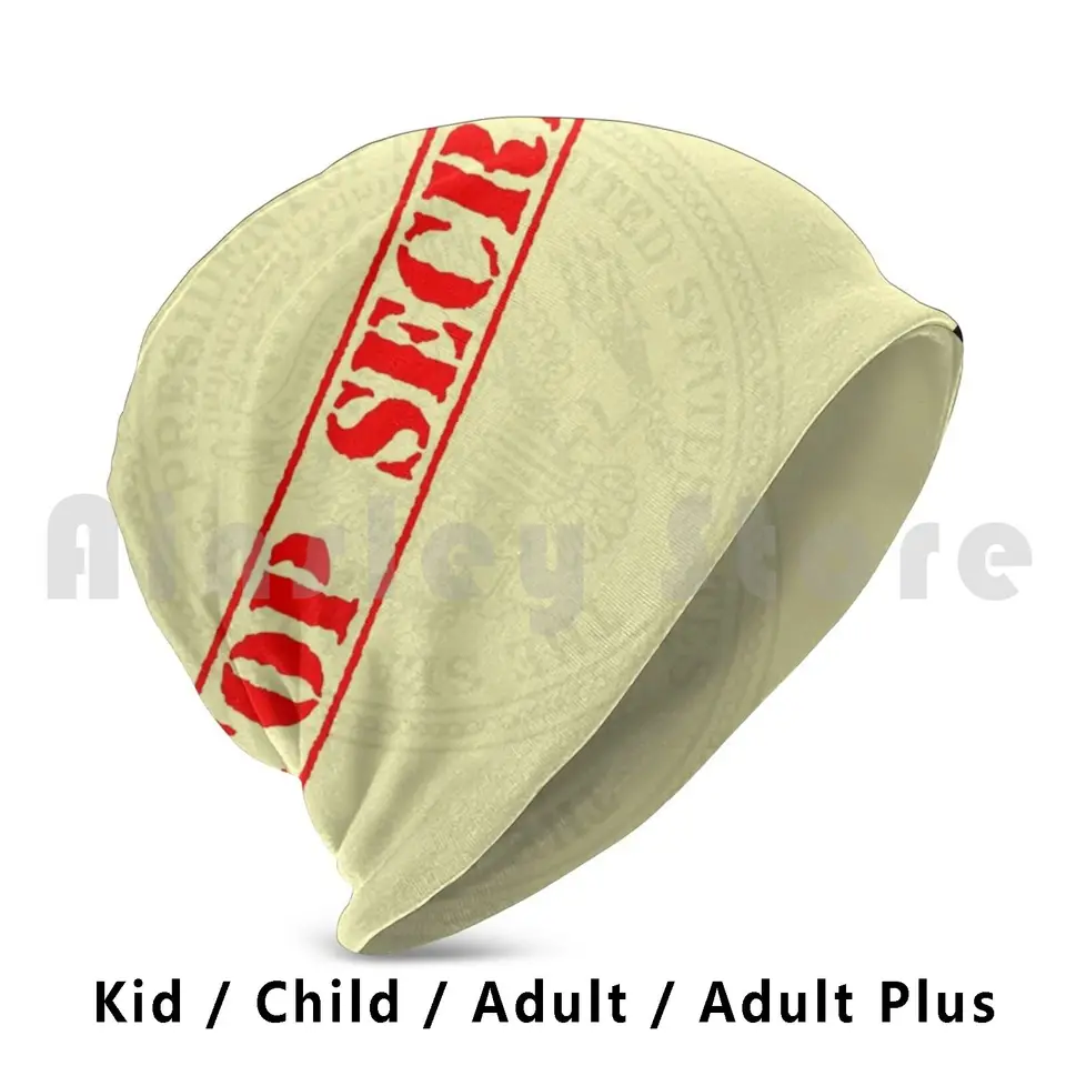 Prísne tajný plán boja proti inflácii čiapky zaisťujúca čiapku DIY Print Cushion Josh Lyman West Wing Tort Secret Plan inflácie
