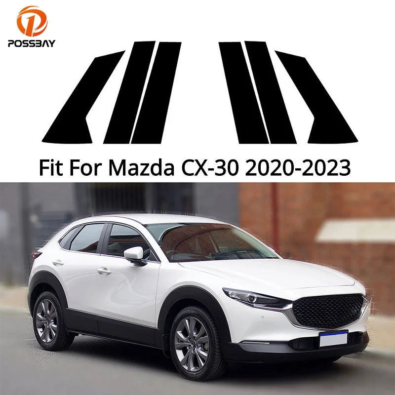 Príspevky na stĺpiky automobilov pre Mazda CX-302020 2020 2021 2022 2023 Orezanie okien dverí BC Stĺpc