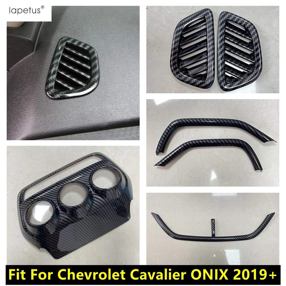 Prístrojová doska predná strana stredného vzduchu AC AC Condition Ventlet Cover Tink ABS príslušenstvo pre Chevrolet Cavalier Onix 2019 - 2024