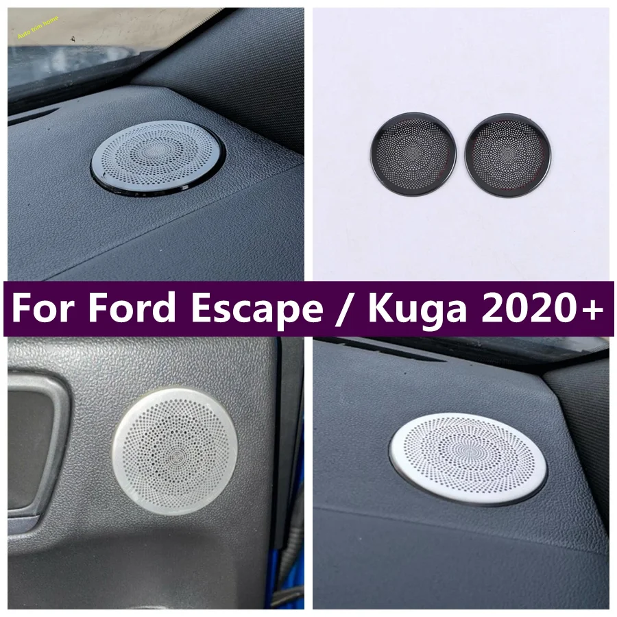 Prístrojový panel / zadný stereofónny reproduktor zvukový zvukový dekoráciu rámu obklad pre Ford Escape / Kuga 2020 - 2024