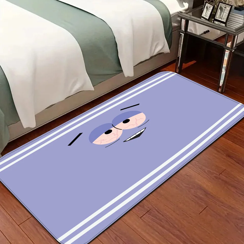 Prítomnosť S-South-Park Vstupné dvere Rat Rat Reclgle Anti-Slip Domov mäkké badmat predné dvere Vnútorné vonkajšie rohož Domáce koberce