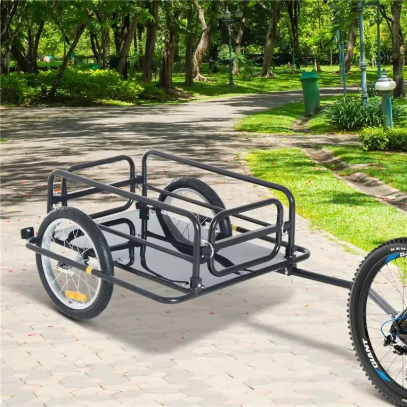 Príves Multifunkčný nákladný prepravný príves na bicykel