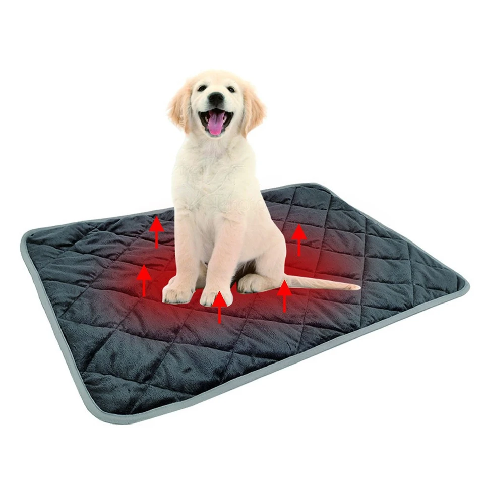 Psie podložka Self -zahrievacie koberce Termálne umývateľné rohož Bed Bed Warm Dog Mat Rat pre tepelné domáce zvieratá rohož mäkké spánok