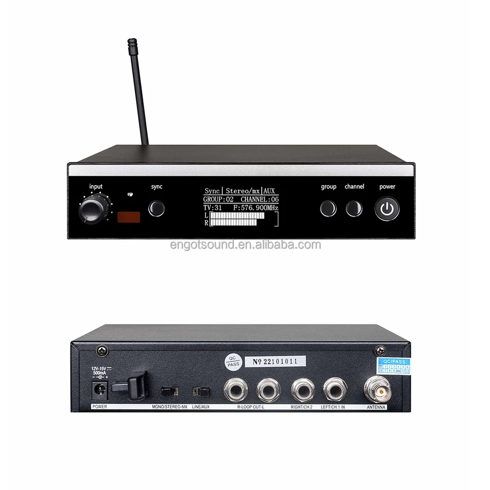 PSM300 PSM 300 Prenosný monitor Studio Studio Wireless Stereo Monitoring System pre pódiový výkon kostol v uši monitorov