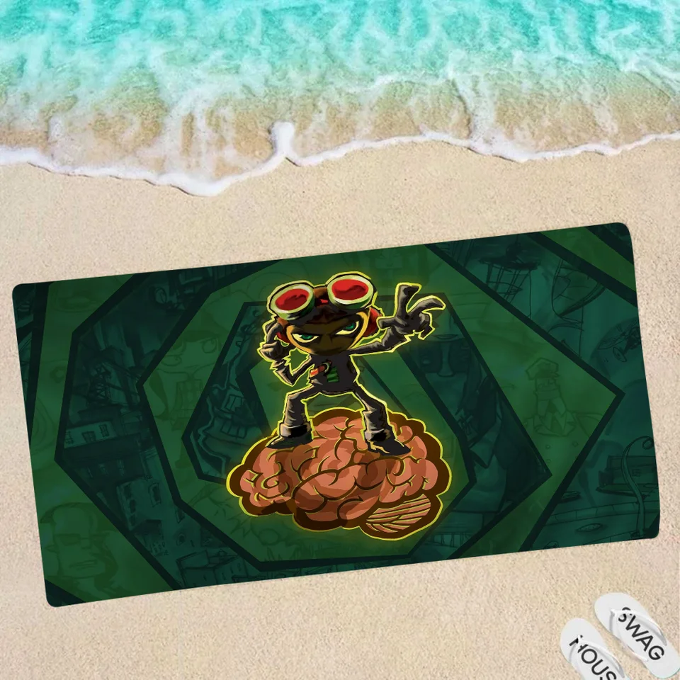 Psychonauts Cartoon Beach Utere