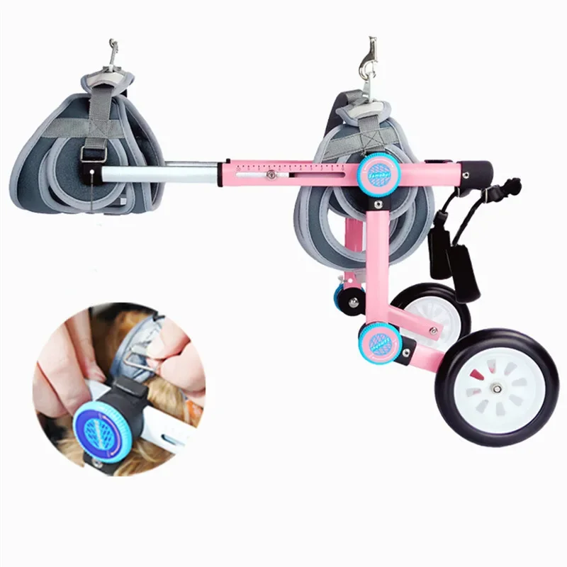 Psí invalidný vozík Hind Hind Commary Ohabilitation Rehabilitation Walker Walker so zdravotným postihnutým automobilom