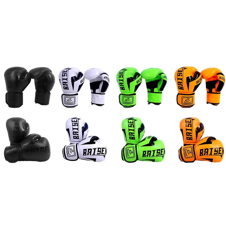 Pu Boxing Training Rukavice nositeľné ruky Ochranné rukavice odolné voči slzovi odolné