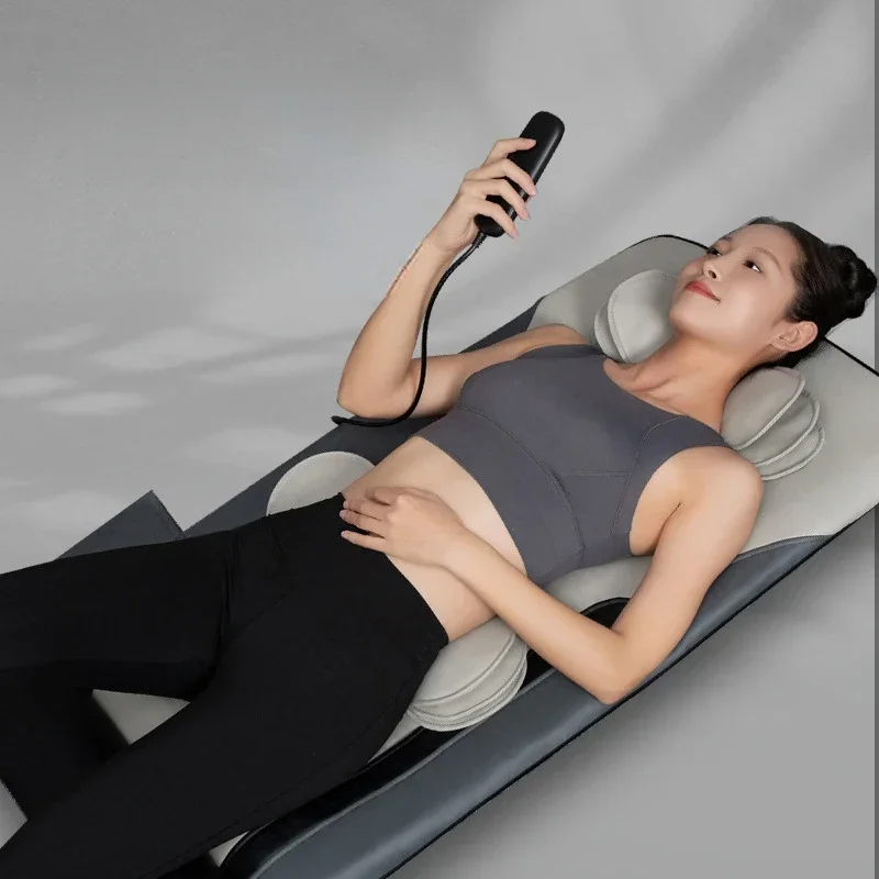 PU koža celotelová masáž Mat Elektrický multifunkčný pre zadné zadok Platie airbag vankúšik domáci vankúšik Wellness Platforma