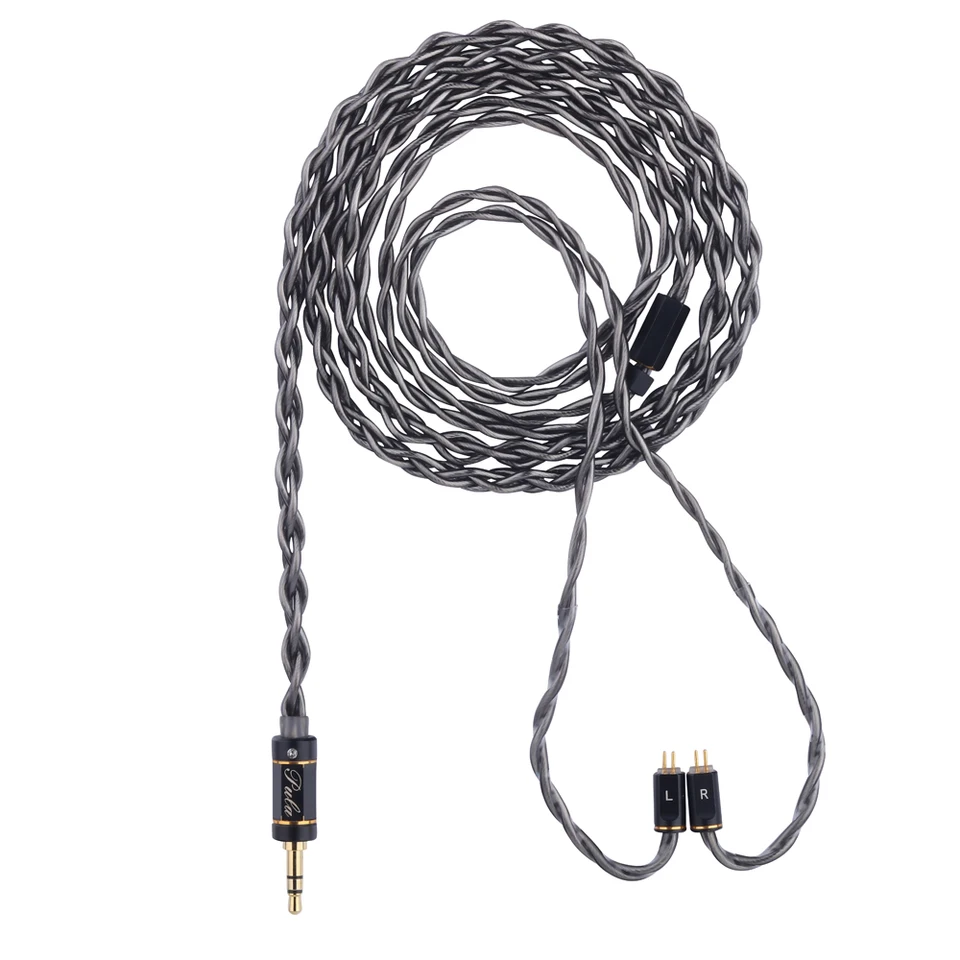 PULA 4-CORE IEM UPDATE SADPOLE KABEL PABER Balanced Káble OCC+OFC TYP-C MMCX/0,78 2 PIN CONNECTOR STARDET
