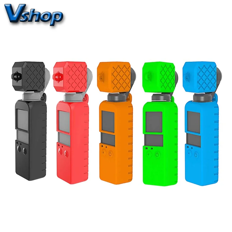 Puluz 2 in 1 Diamond Texture Silikone Cover Case Set pre vrecko DJi osmo