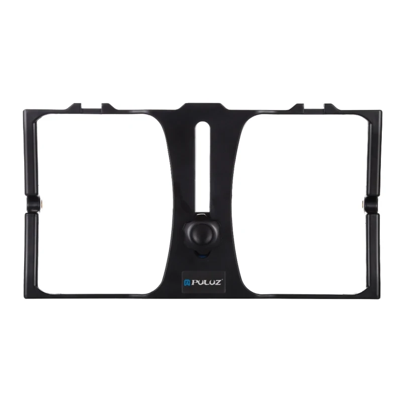Puluz vlogging naživo vysielací smartphone Video Rig Cage Filmmaking Recording Rukoväť stabilizátor