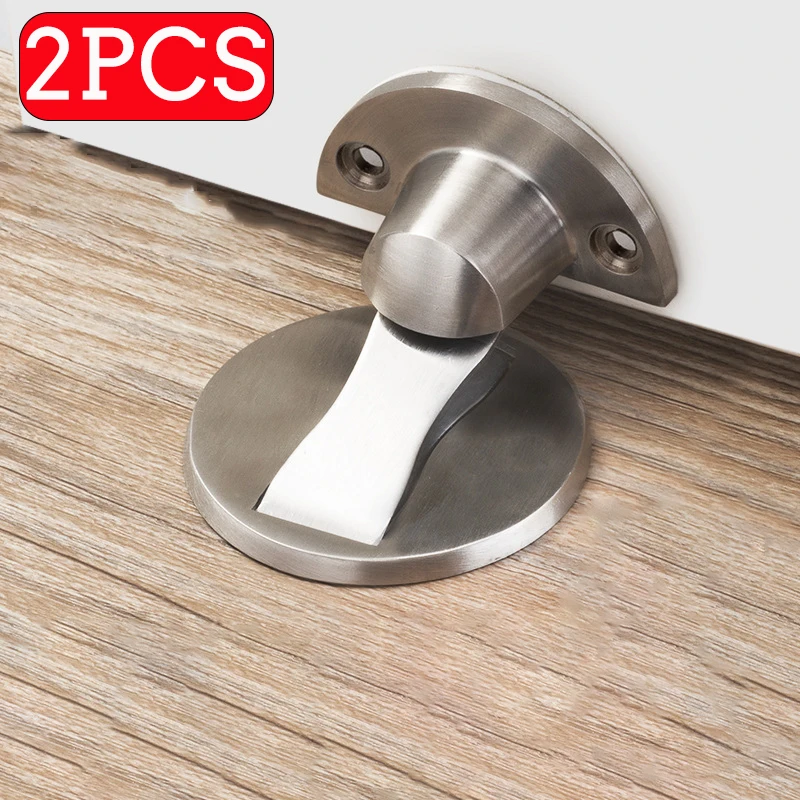 Punch Free Anti-Collision Invisible Strong Magnetic Zinc Zinc zliatiny Dvere dverí držiak dverí Catch podlahová podlaha Zastávka dverí bez klincov