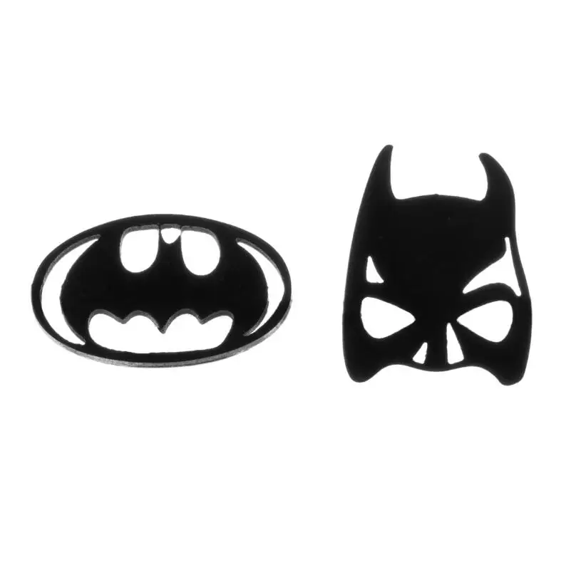 Punk gotická z nehrdzavejúcej ocele Demon Bat Stud náušnice diabol čierny cvok uší piercing šperky pre ženy dievčenský darček halloween deň darček
