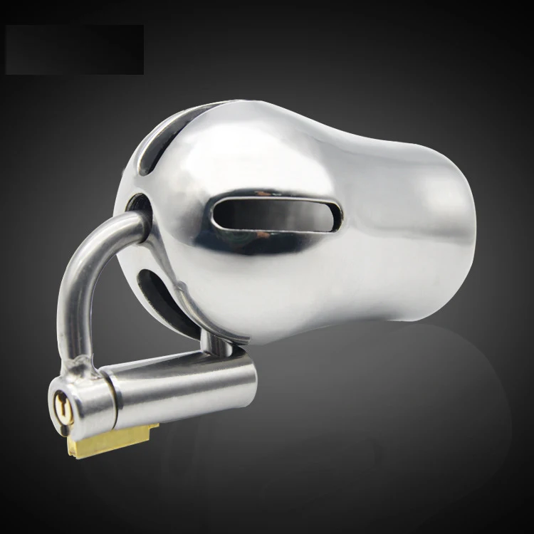 Punktúra PA, D-Ring PA Lock Glans Piercing Male Chastity Zariadenie Penis postrojový postroj Lasting Leashes Fitting, A294-1