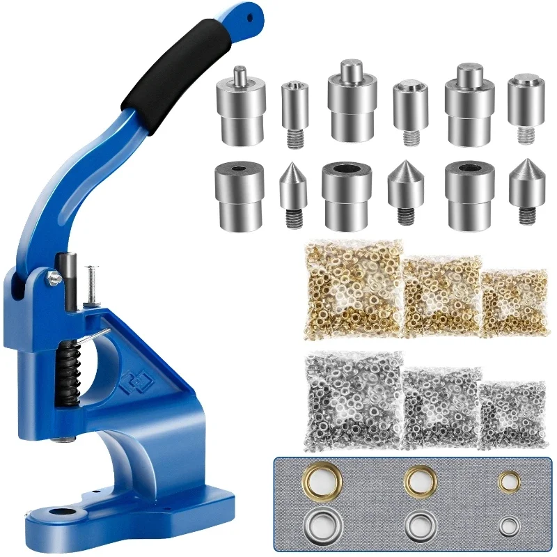 Punčová manuálna inštalácia nástroja 3000 Set Grommet Eyelet Machine ruka lisova