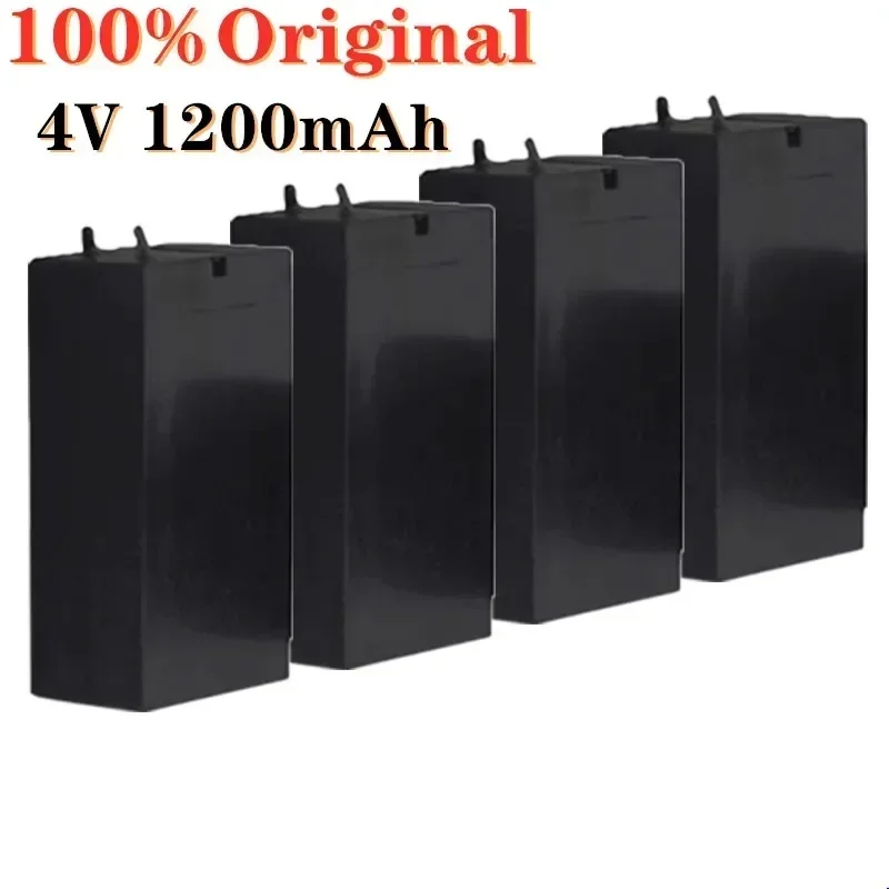 Purfield 1200 mAh 4V Skladovacia batéria Nabíjateľné olovené batérie pre baterky LED svetlomety Elektrický komár Swatte