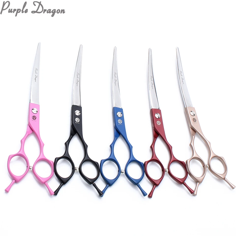 Purple Dragon Dog Grooming Scissors 6.5 