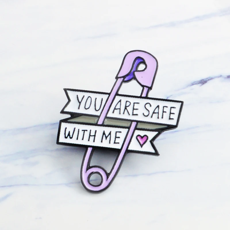 Purple papierový klepnutie smalt pin matiny srdiečko brošľový darček ikona odznak džínsové džínsy klošné klop oblečenie vrecko na tašku kreatívny darček dievčatá deti