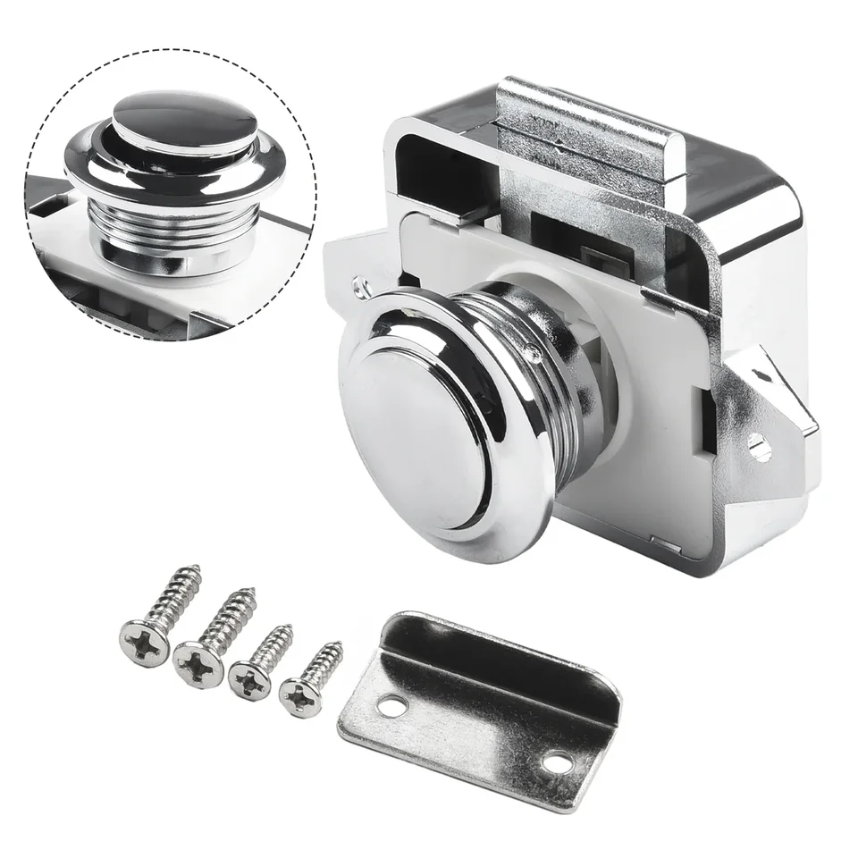 Push gombíky bezkľúčový zámok západky skrinky Caravan Lock Lock Lock Lock Dvere Dvere Do kabinetu Camper Caravan Latch Gomb