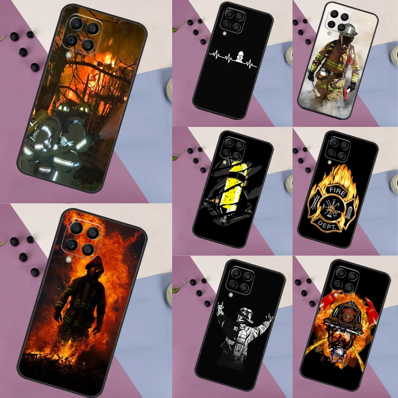 Puzdro hasičov hasičov pre Samsung Galaxy M12 M32 M52 M13 M23 M33 M53 M14 M34 M54 M30S M21 M31 M51 M20