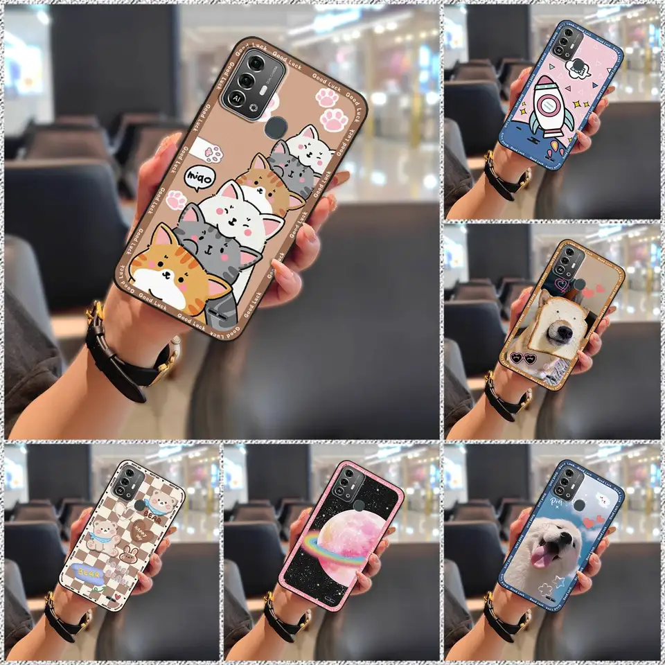 Puzdro na mobilný telefón pre rukávy pre karikatúru pre ZTE Blade A53 Pro Graffiti Dirt-rezistentné proti protiškvrneniu protivzdušného zadného krytu TPU