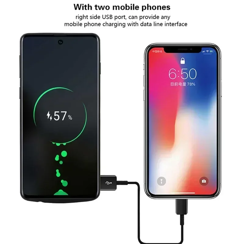 Puzdro na nabíjačku inteligentných batérií pre iPhone 13 12 11 Pro Max Mini 6 6s 7 8 Plus SE 2023 XR XS Max