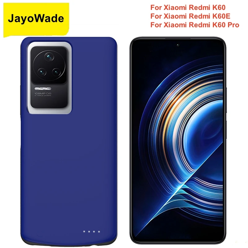 Puzdro na nabíjačku s batériou 6800 mAh pre Xiaomi Redmi K60 Pro Power Case Redmi K60 Pro Power Bank Phone Cover pre Xiaomi Redmi K60E Batt