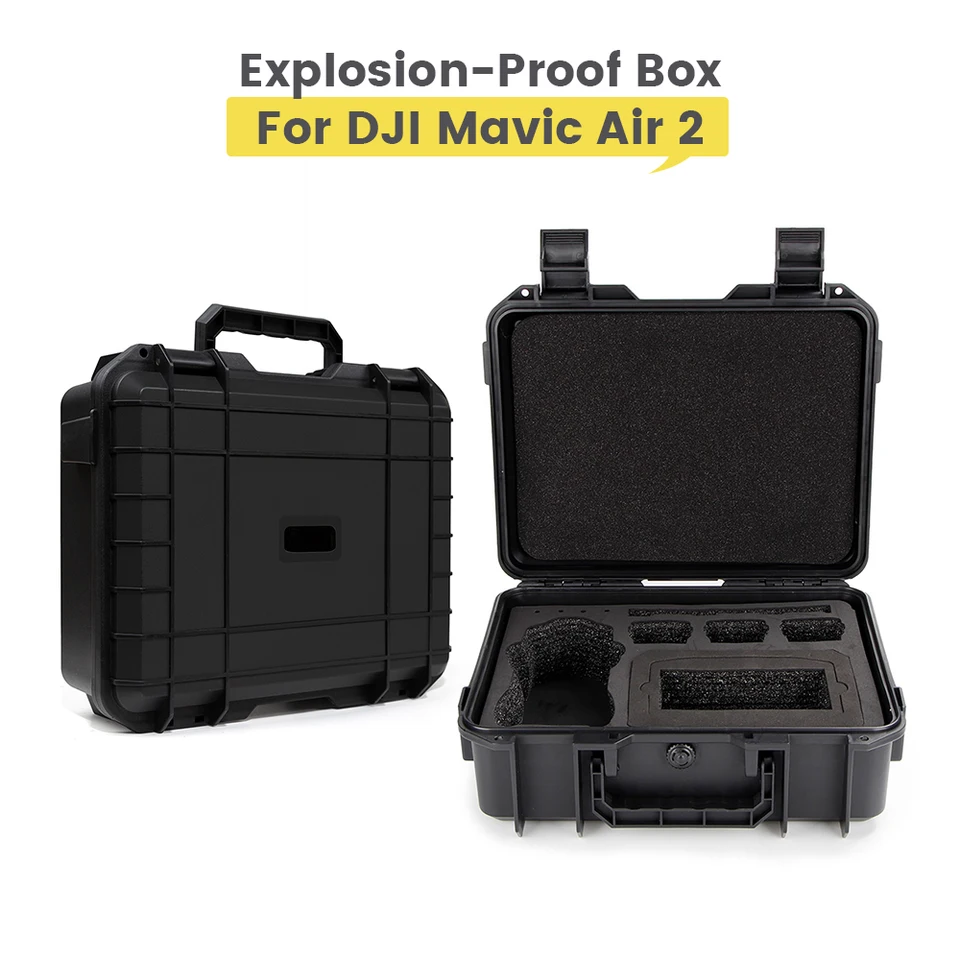 Puzdro na prenášanie tvrdého úložného priestoru pre DJI Air 2S Waterproof Box Kart pre DJI Mavic Air 2/2S SMART CONTROWN CONTROWN DORON ACTION