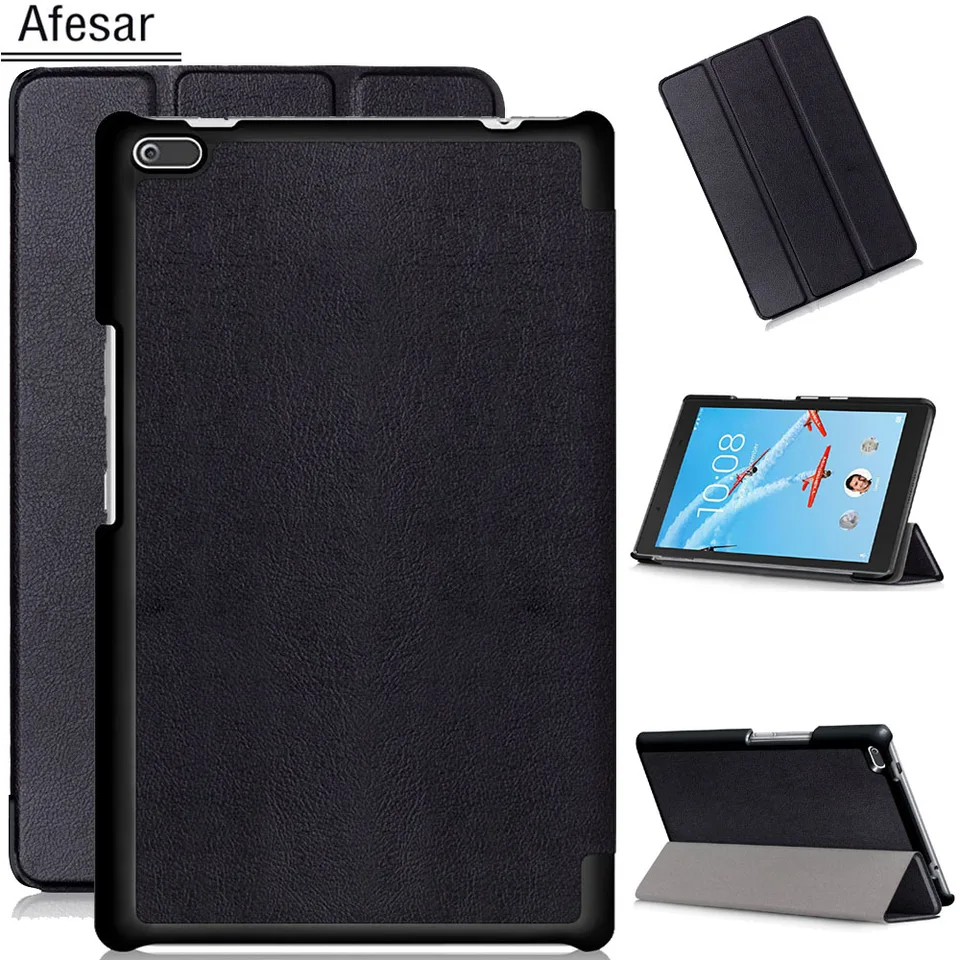 Puzdro na tab tab 4 8 TB-8504N TB-8504F TB-8504X Tablet Custer Fold stojan na držiak kože kožený kryt
