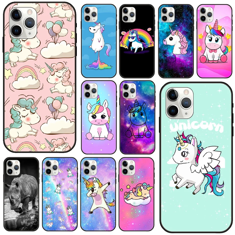 Puzdro na telefón pre Apple iPhone 14 13 12 11 Mini Pro Max SE X XS XR 8 7 6S Plus kryt pre iPhone 14 13 12 puzdro Nové zvieracie jednorožce