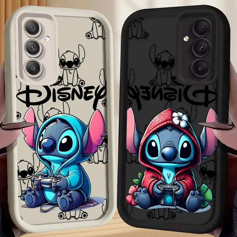 puzdro na telefón pre Samsung Galaxy S25 S23 S24 Ultra Fe S20 S21 A13 5G S22Plus TPU Funda Witerproof Caso Cartoon Baby Stitch Disney Disney